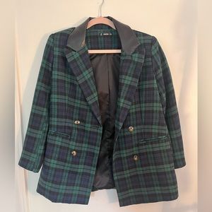 Perfect Clueless Plaid Blazer!